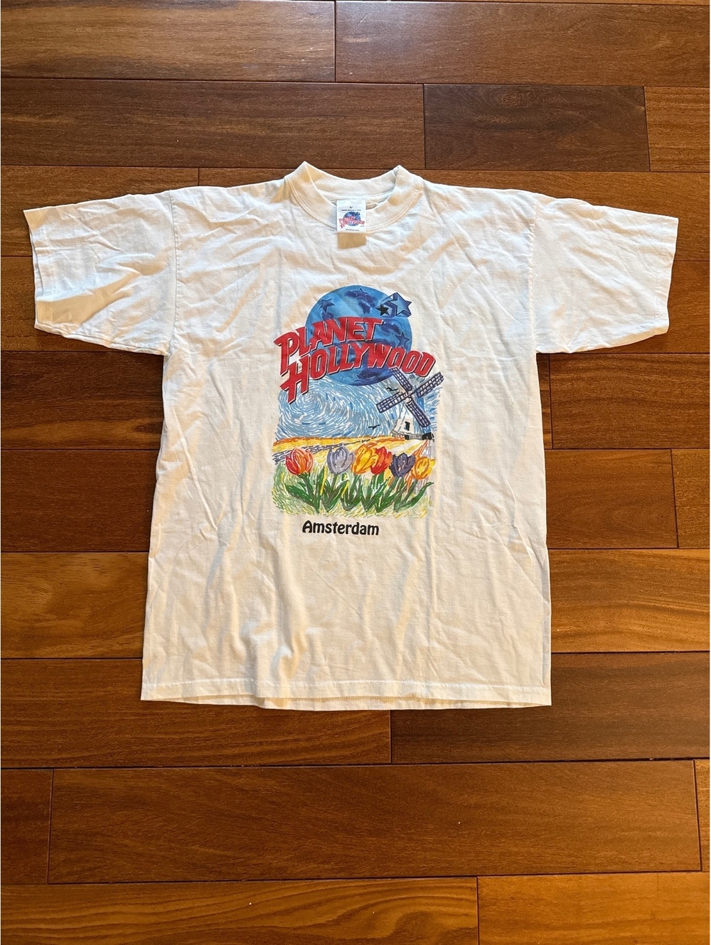 Vintage Planet Hollywood Amsterdam Tee M